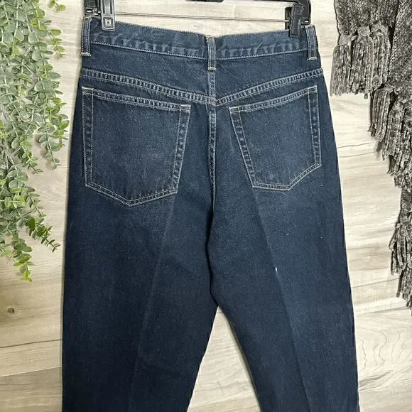 Vintage Eddie Bauer Denim Womens Blue Straight Leg Jeans Size 8 - Picture 2 of 7